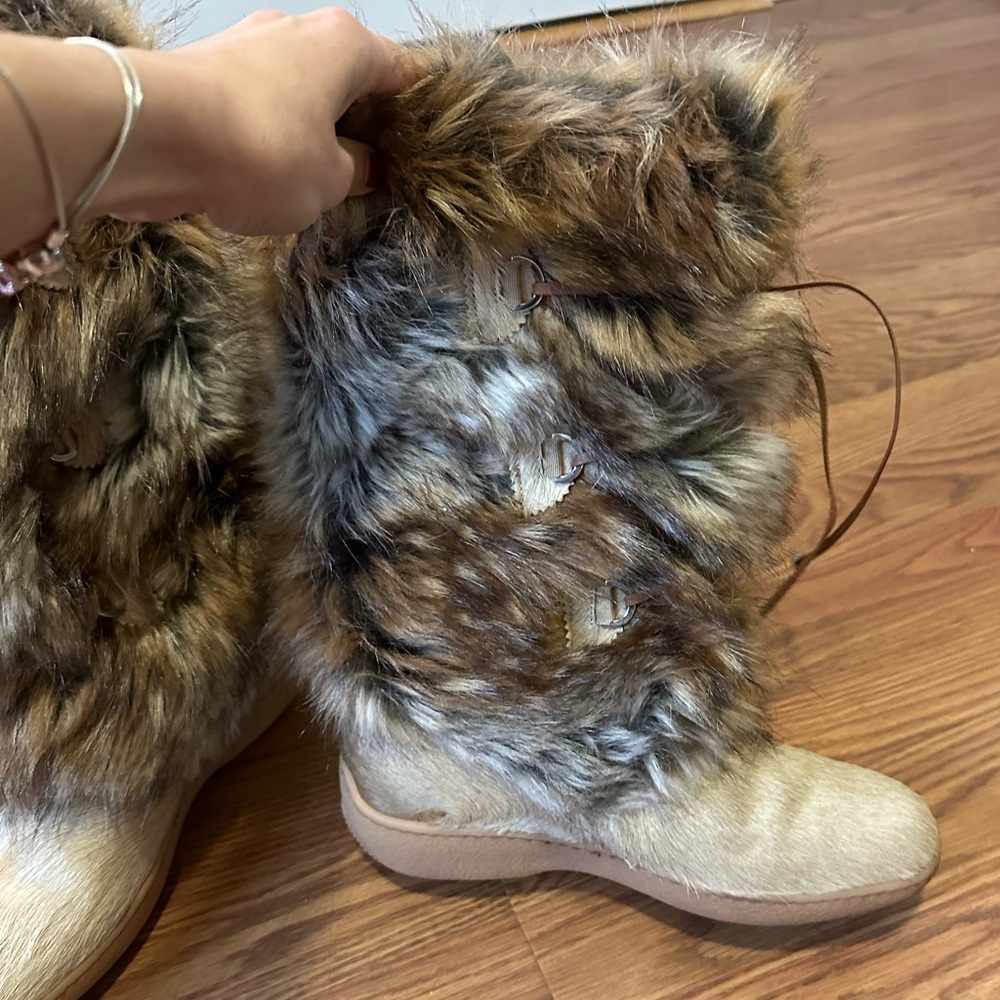 Oscar Sport Fur boots - Tam 40 European size and 9 US size
